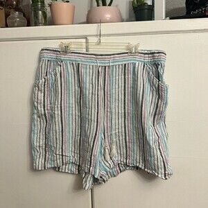 Lane Bryant Linen blend shorts